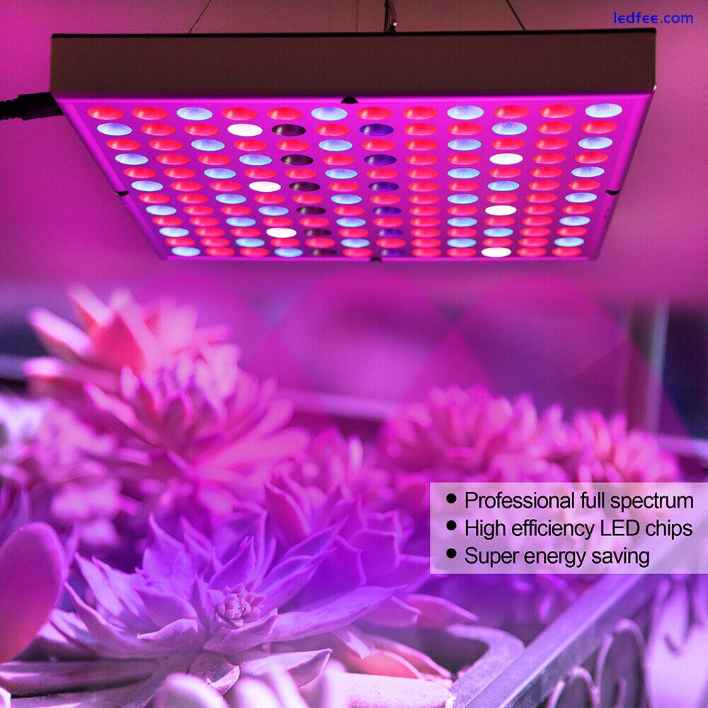 LED Grow Light Panel Full Spectrum Hydroponic Plant Veg Flower Lamp Lighting UK 1 