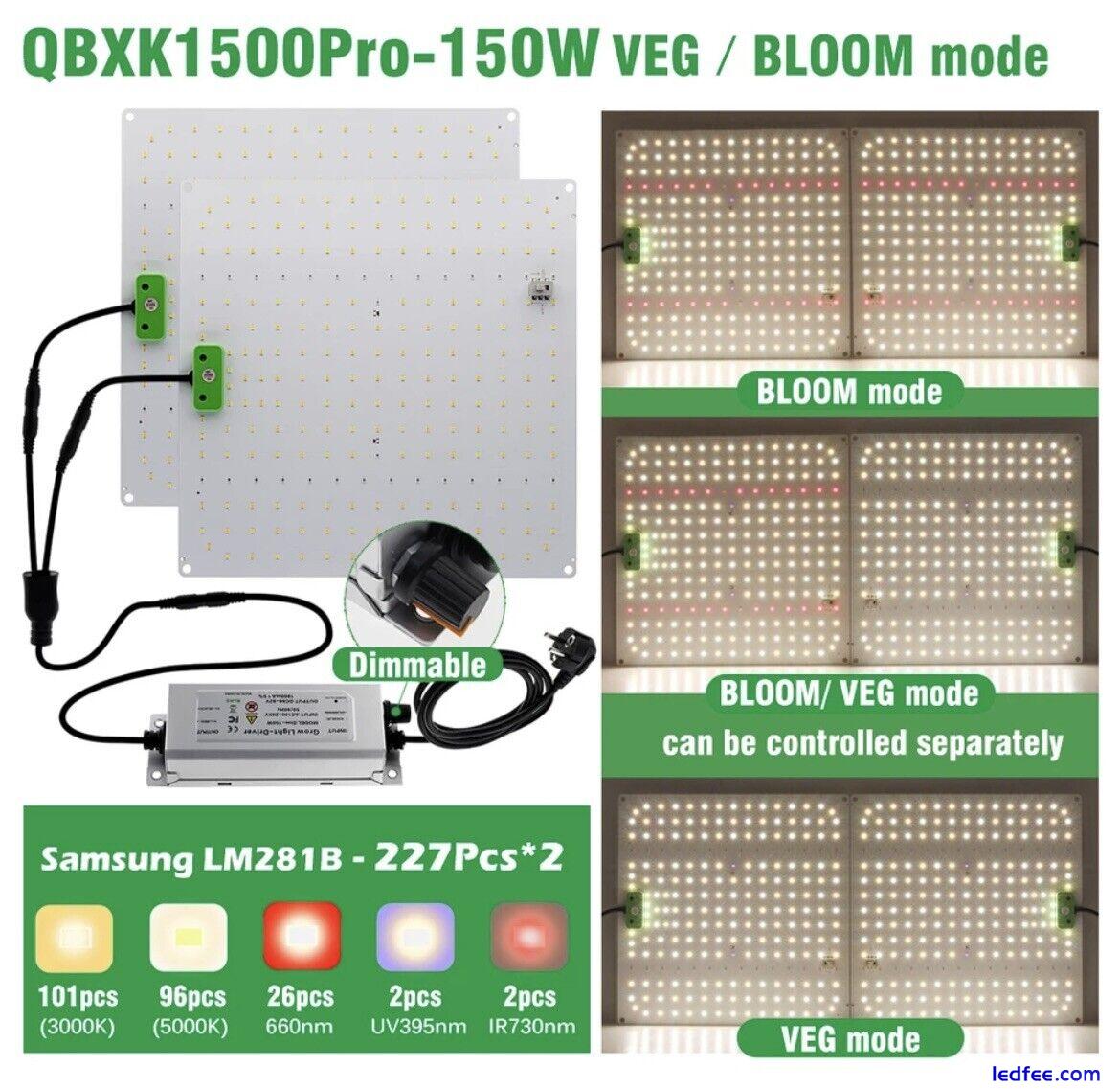 Samsung  Quantum LES Grow Light Full Spectrum Dimmable 1500w Light kit 0 