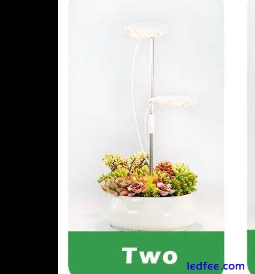 USB Flower Ring Plant Grow LED Light Full Spectrum Lamp For Indoor Plant Growing 1 