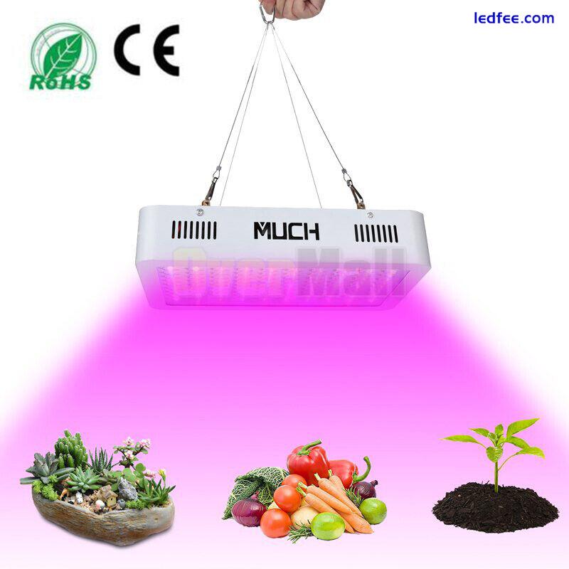 Lámpara LED De Espectro Completo Para Cultivo Foco Plantas Invernaderos Interior 1 