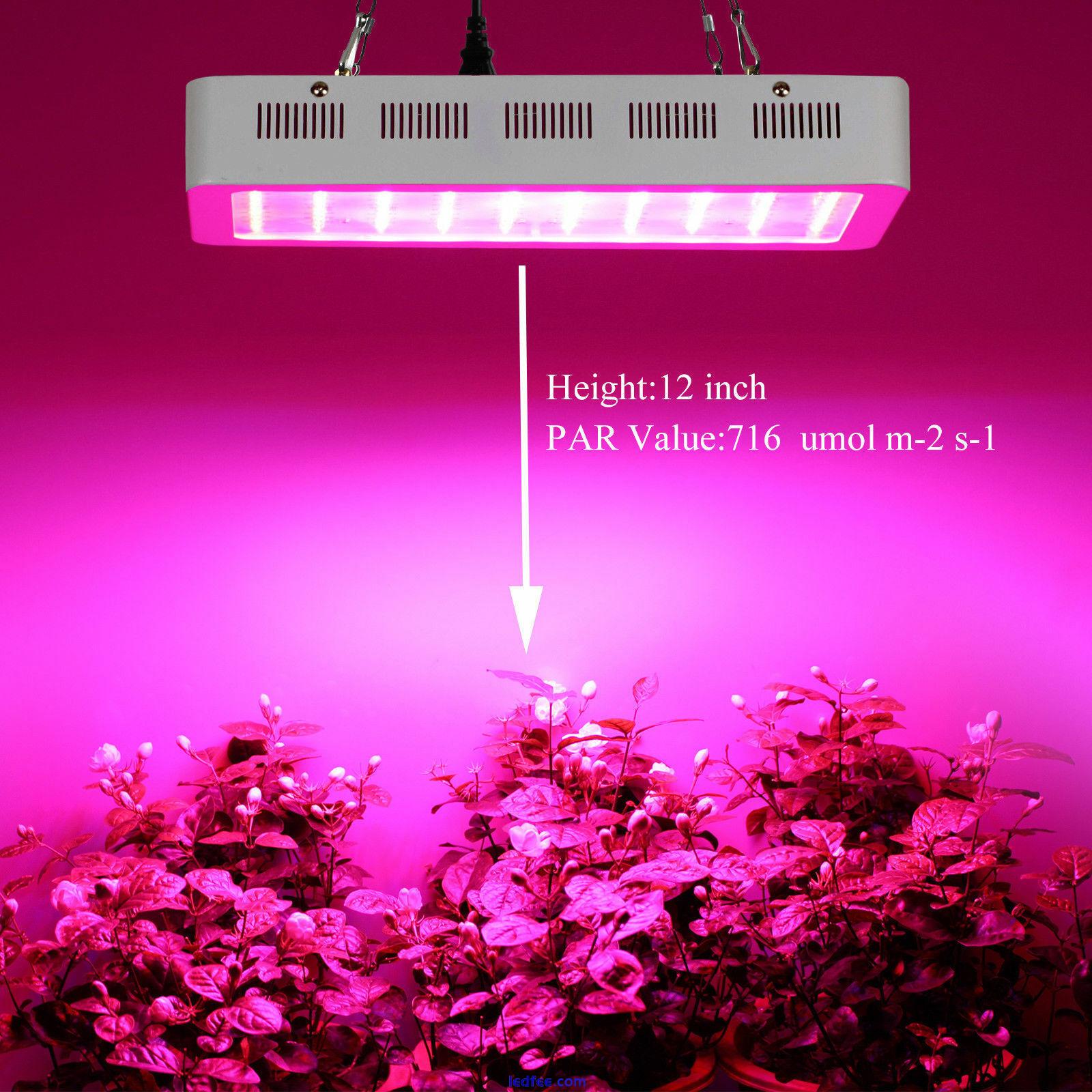 Lámpara LED De Espectro Completo Para Cultivo Foco Plantas Invernaderos Interior 3 