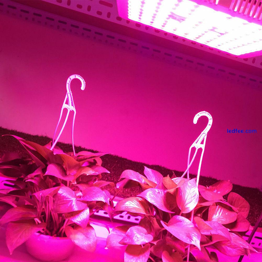 Lámpara LED De Espectro Completo Para Cultivo Foco Plantas Invernaderos Interior 4 