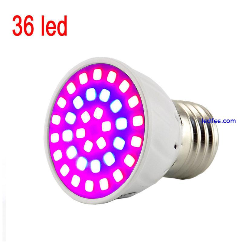 36 Led Plant Grow Light Lamp bulb Indoor Growth Lighting for Flowers Veg garden 5 