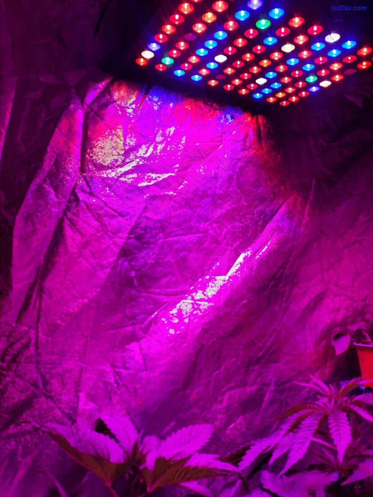  1500w LED Grow Light Full Spectrum with Timer Remote Control, Veg & Bloom 2 