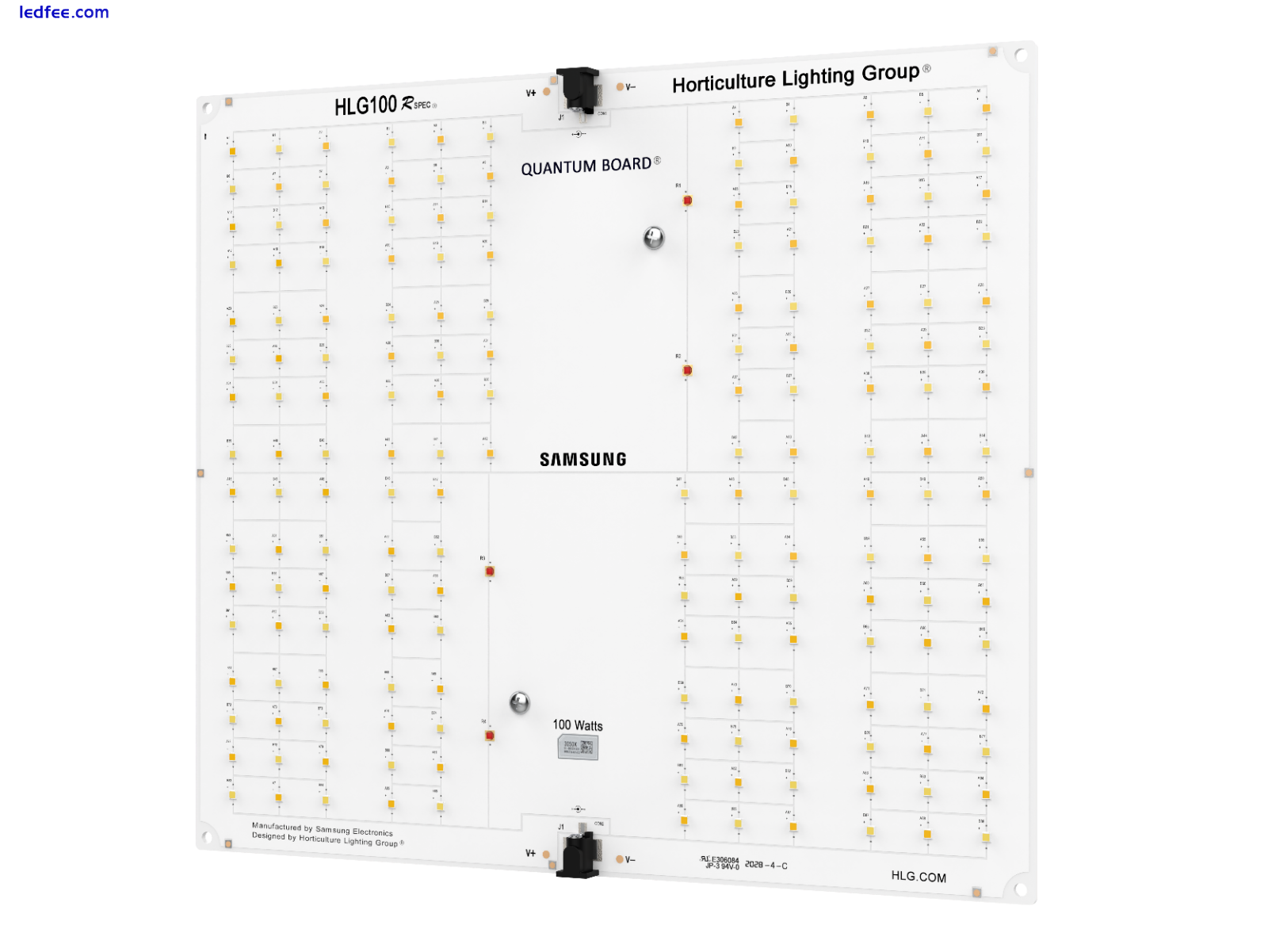 HLG 100 Rspec Samsung LED Grow Light Quantum Board Full Spectrum 4 