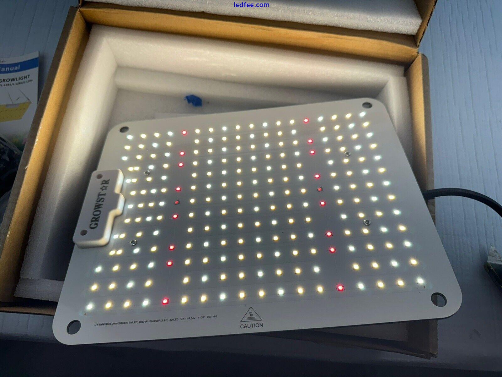 FullightGrow QB Series LED Grow Light 12”x9.5” Super Bright With Hangers 5 