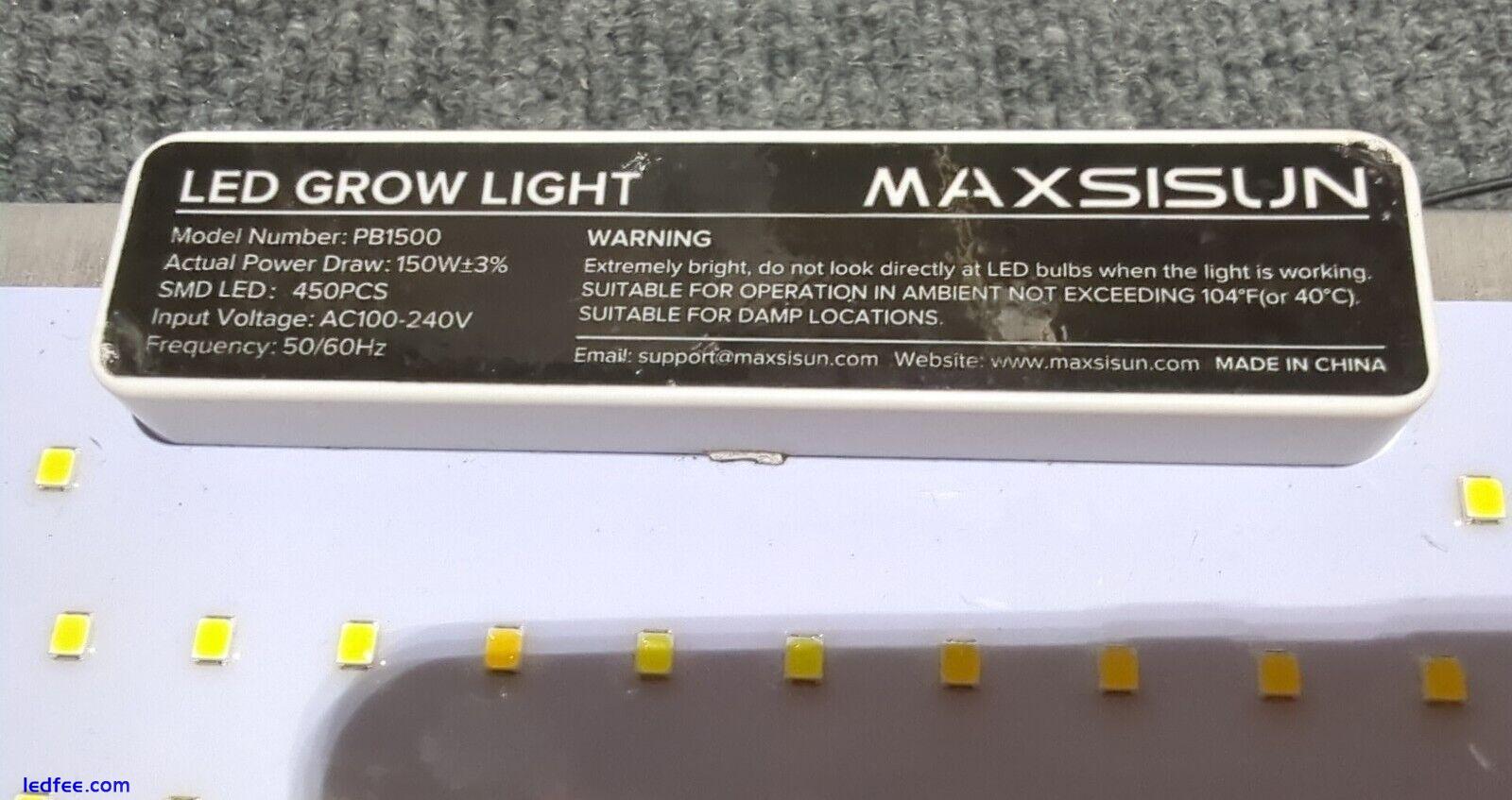 MAXSISUN PB1500 LED Grow Light -  BRIGHT!  0 