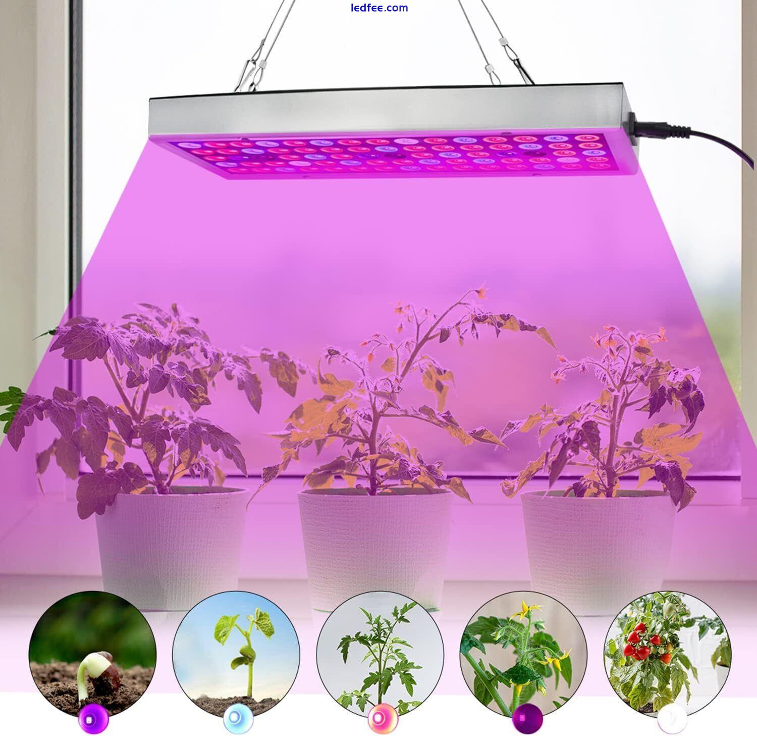 LED Grow Lights, Full Spectrum Grow Lamp with IR & UV LED 3 