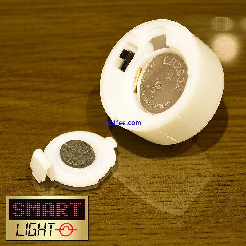 SmartLight WHITE Flameless  LED Tea Light Candles Battery Tealights 3 