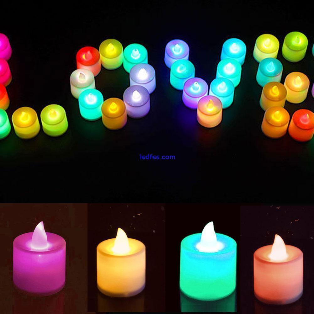 LED Battery Operated Tea Light Candle Tea lights Wedding Decor Xmas T99C 2 