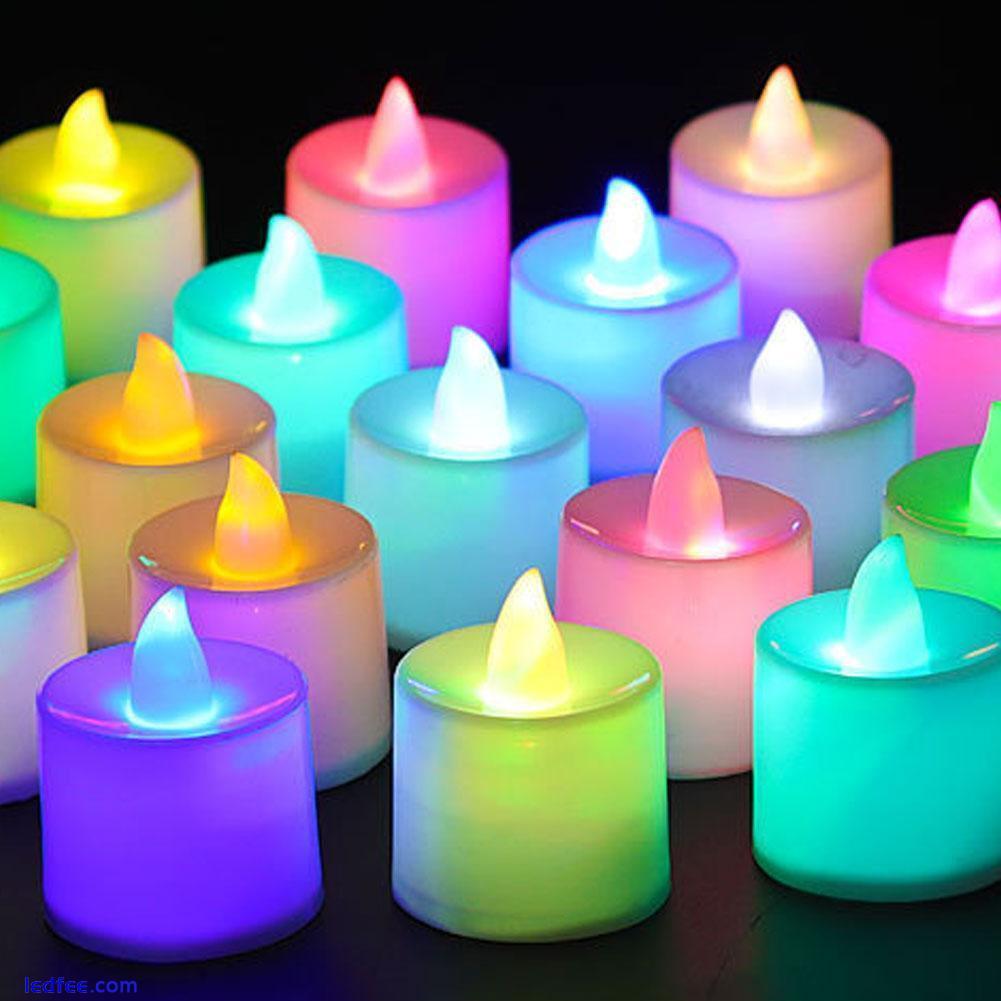 LED Battery Operated Tea Light Candle Tea lights Wedding Decor Xmas T99C 1 