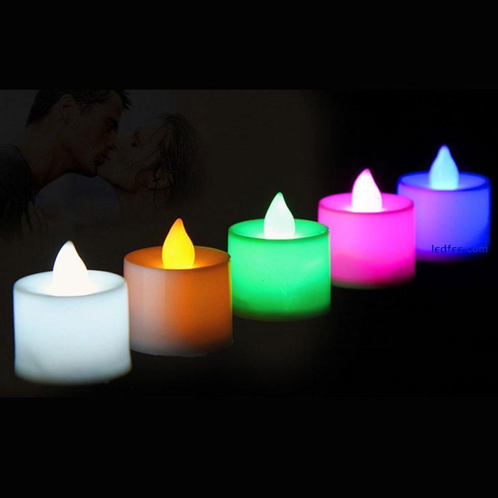 LED Battery Operated Tea Light Candle Tea lights Wedding Decor Xmas T99C 4 