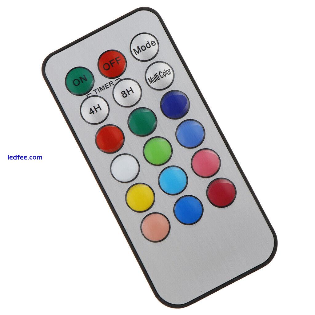 18-key Remote Control for LED Candle Flameless Color Changing Timing Remote 4H 3 