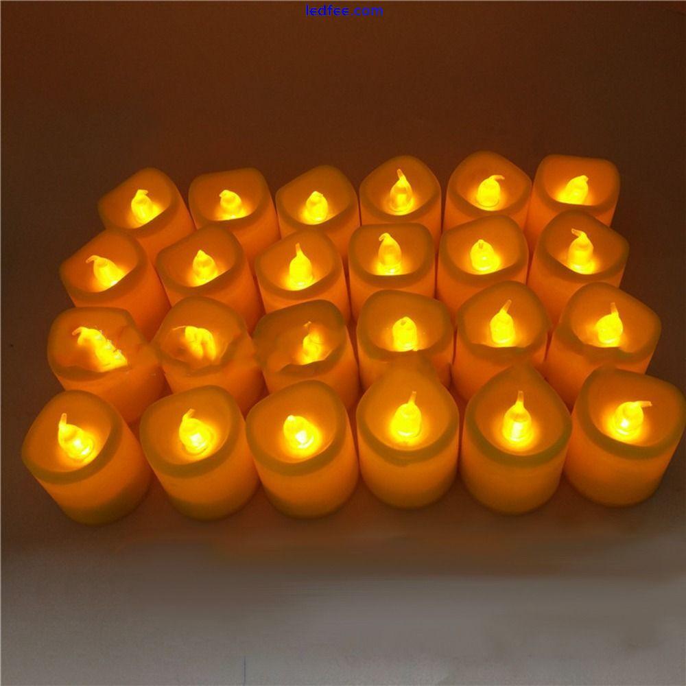 Supplies Flameless LED Candles Christmas Gifts Tea Lights Fake Candle Lamp 2 