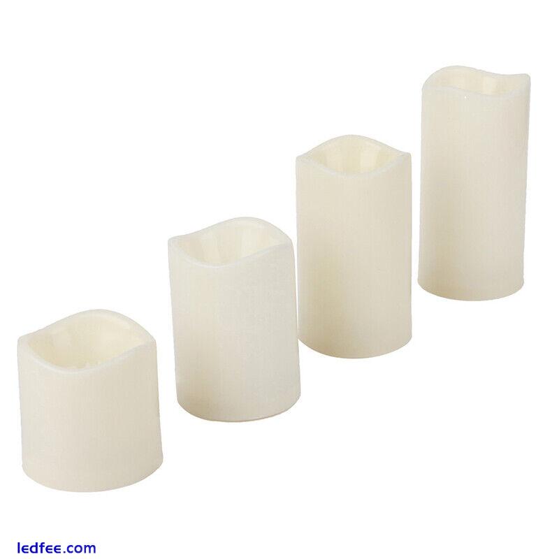 LED Flameless Candles Light Battery Operated Candle Light for Home Weddin。qo 3 