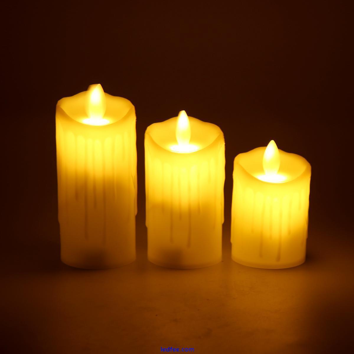 3Pcs/lot Led Candles Simulated Flame Candle Lamp LED Flameless Candle Lights 0 