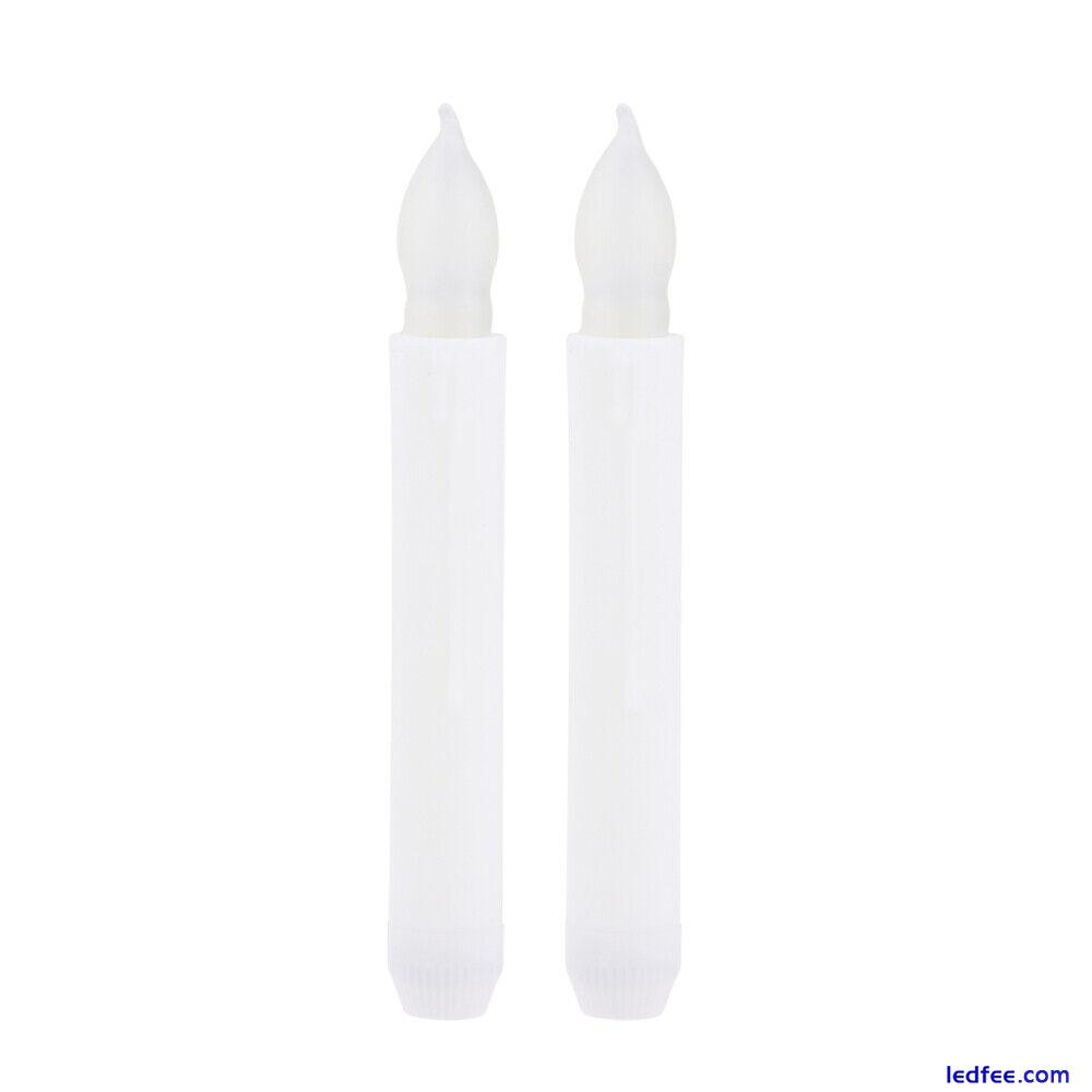 LED Flameless Taper Candles - Wedding Pool Party 2 