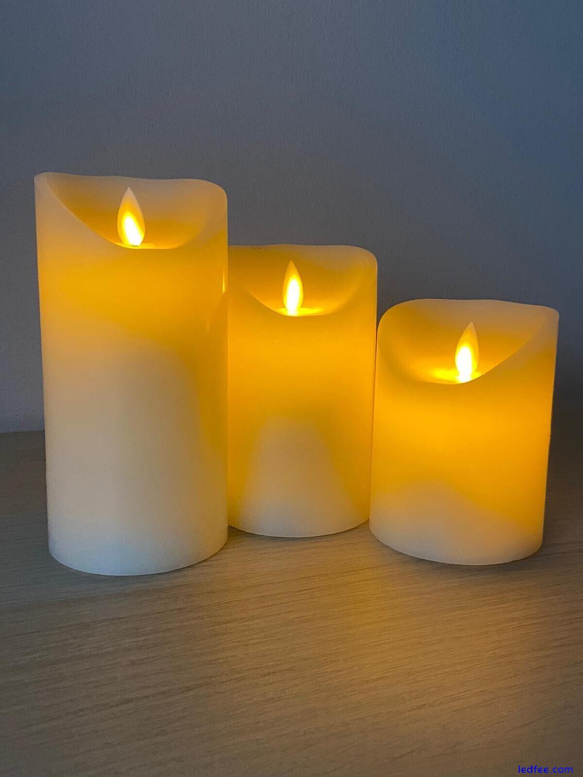 Luminicious Flameless Candles Ivory 0 