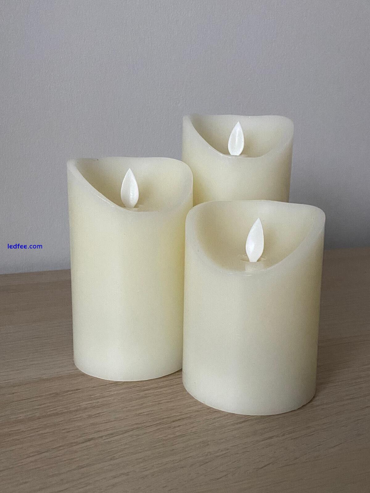 Luminicious Flameless Candles Ivory 4 