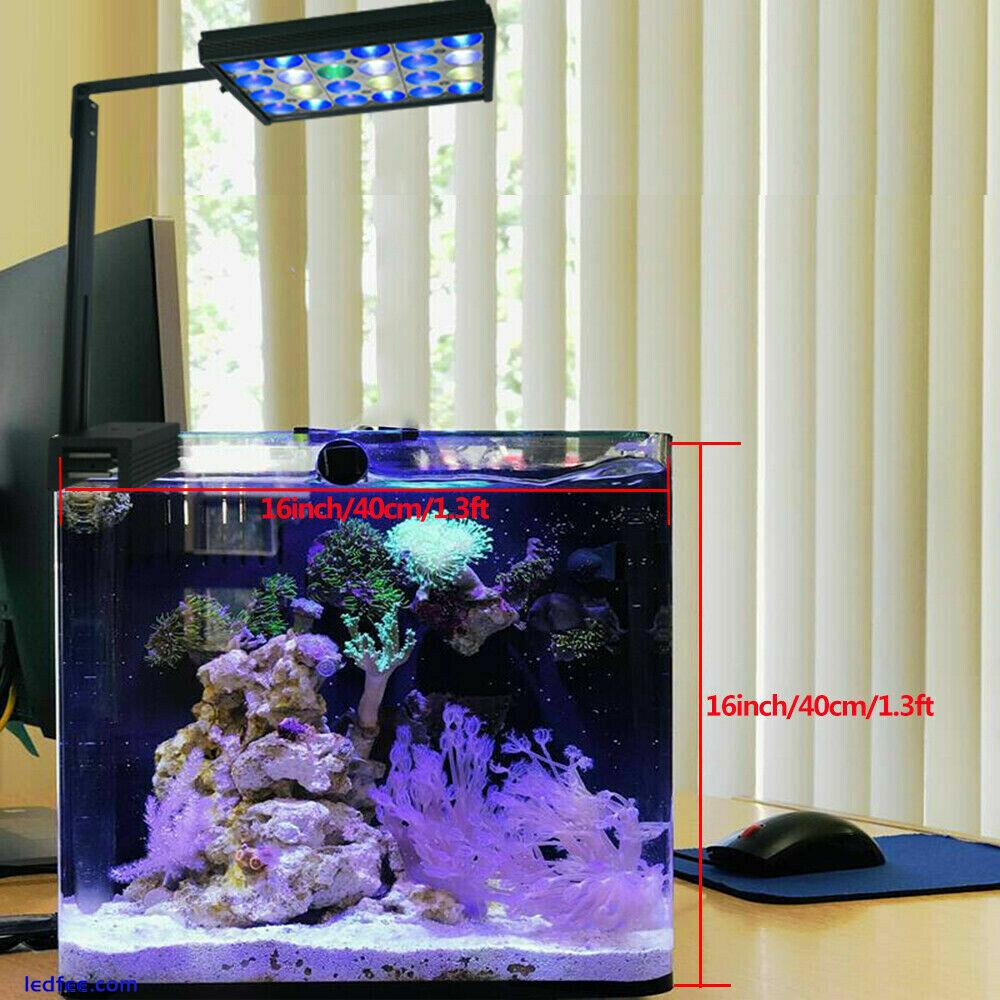 Shannon16 Marine Led Aquarium Light Full Spectrum Reef Coral Saltwater Fish Tank 0 