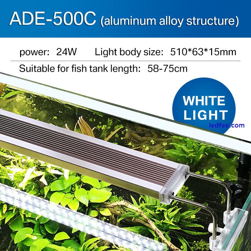 UK Full Spectrum Aquarium Fish Tank Plant LED Light Strip Light Bar Lamp Lights 0 