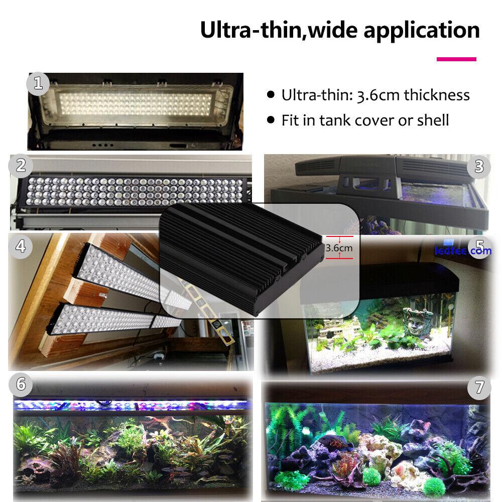 PopBloom Fish Tank Light Aquarium Led Lighting Full Spectrum For 6ft Plants tank 1 