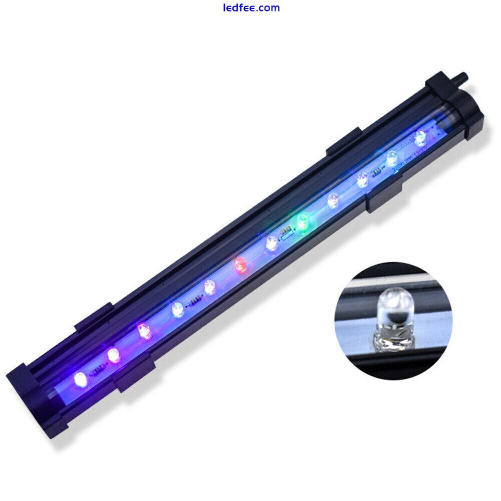  Aquarium Color Changing Bubble Lamp LED Diving Lamp Fish Tank Lamp DB-15 with 5 