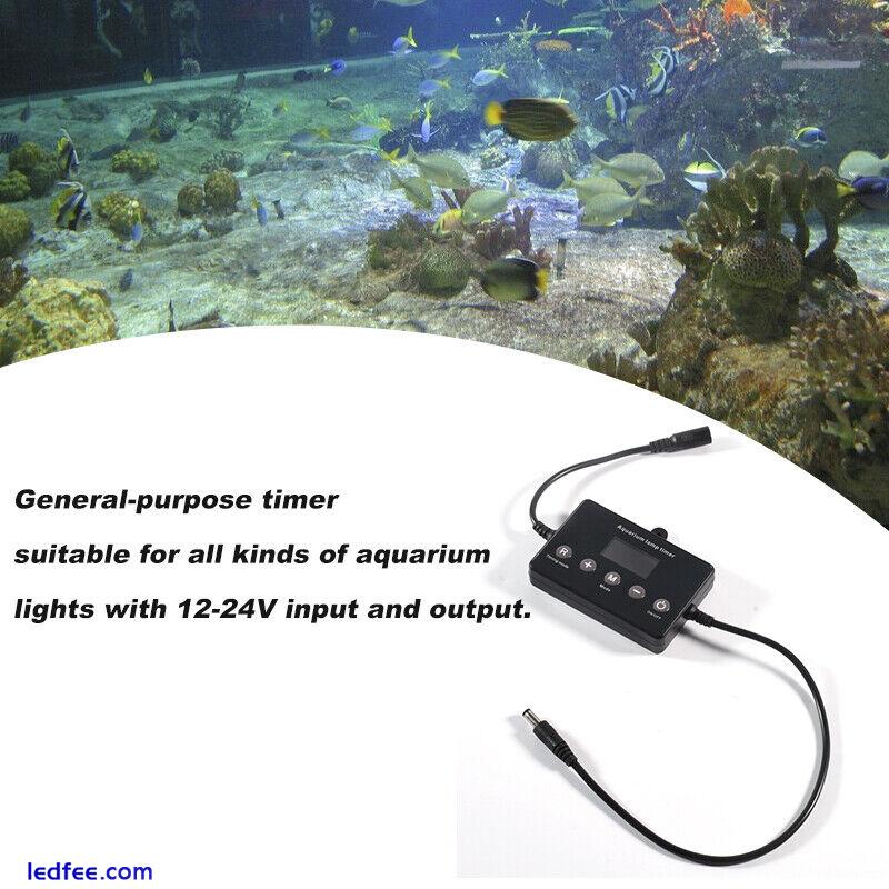 LED Dimmer Controller Timer Modulator For Aquarium Fish Tank LED Light Lamp 2 