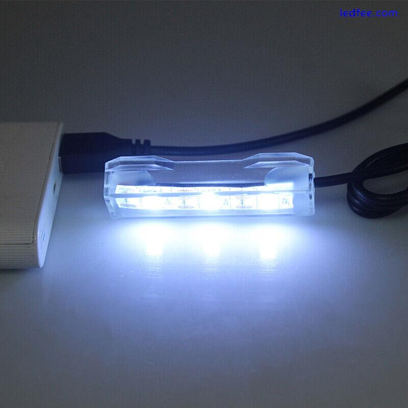 Fish Tank Light Plastic Small Aquarium Light USB LED Desktop Fish Tank Lamp 3 