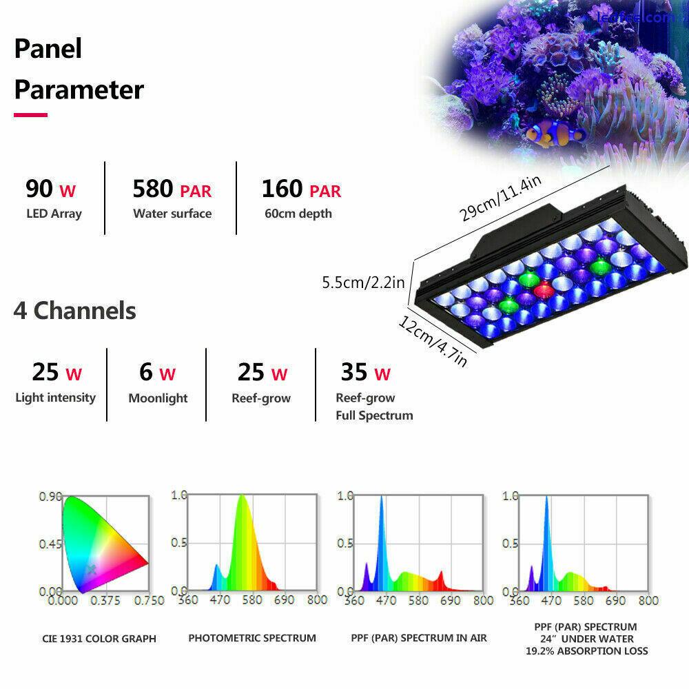 DSunY Marine LED Aquarium Lighting Reef Lights Fish Tank LED Lamp For Aquarium 5 