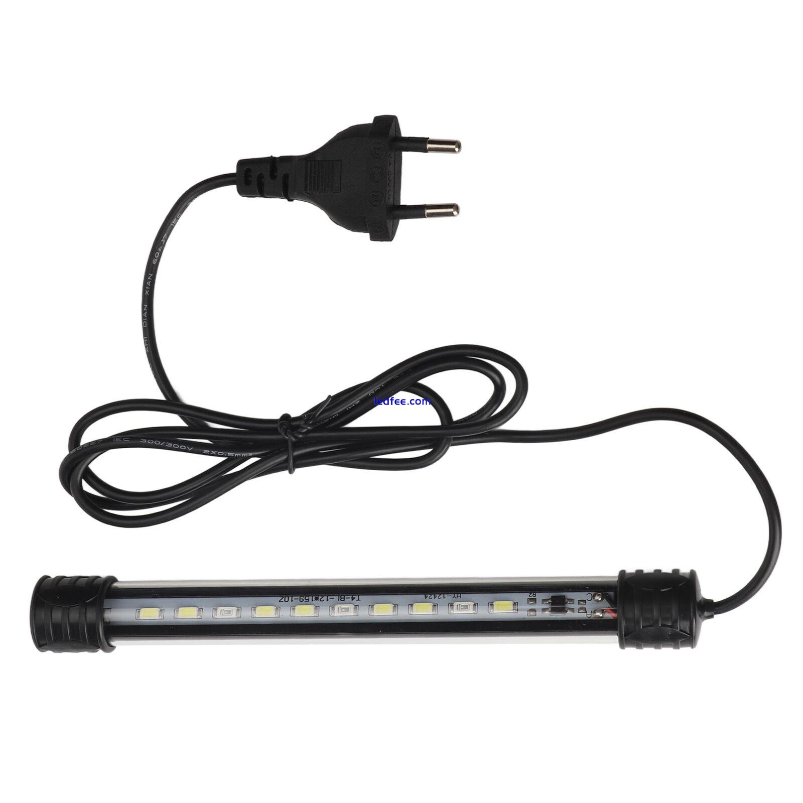 LED Aquarium Light High Brightness Submersible Blue White Fish Tank Lamp For GF0 3 