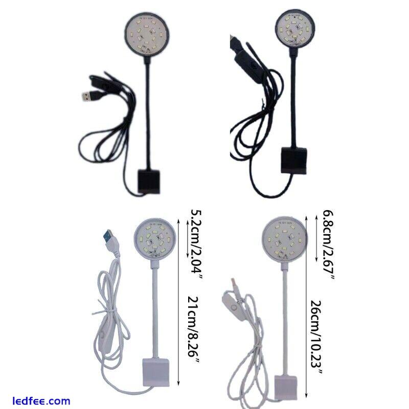 Saltwater Fish Tanks LED Aquarium Light Clip-on for Grow Coral-Reef 5 