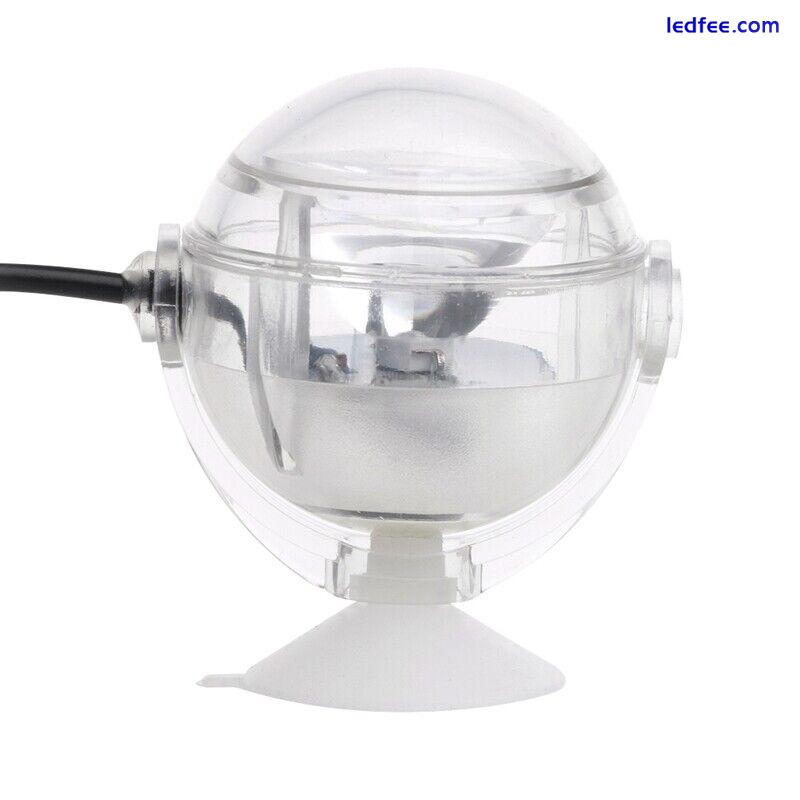 Aquarium LED Light Submersible Waterproof Spotlight Mini Lamp with Suction Cup 0 