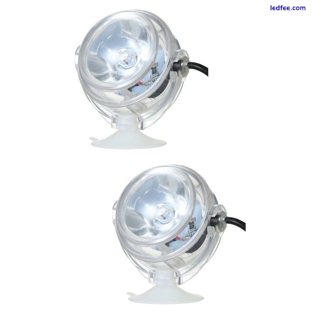  2 W LED Aquarium Lighting Lamp RGB Bulb Bulbs For Plants Fish Tank 0 