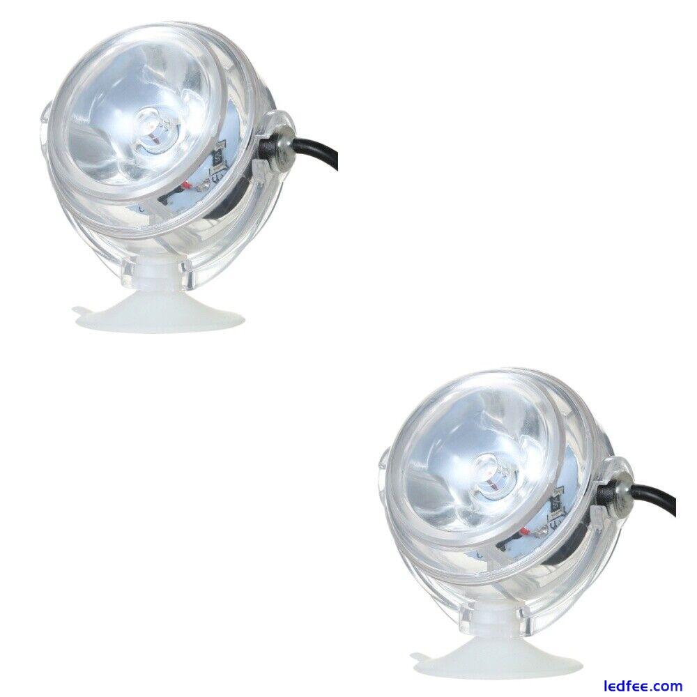  2 W LED Aquarium Lighting Lamp RGB Bulb Bulbs For Plants Fish Tank 3 