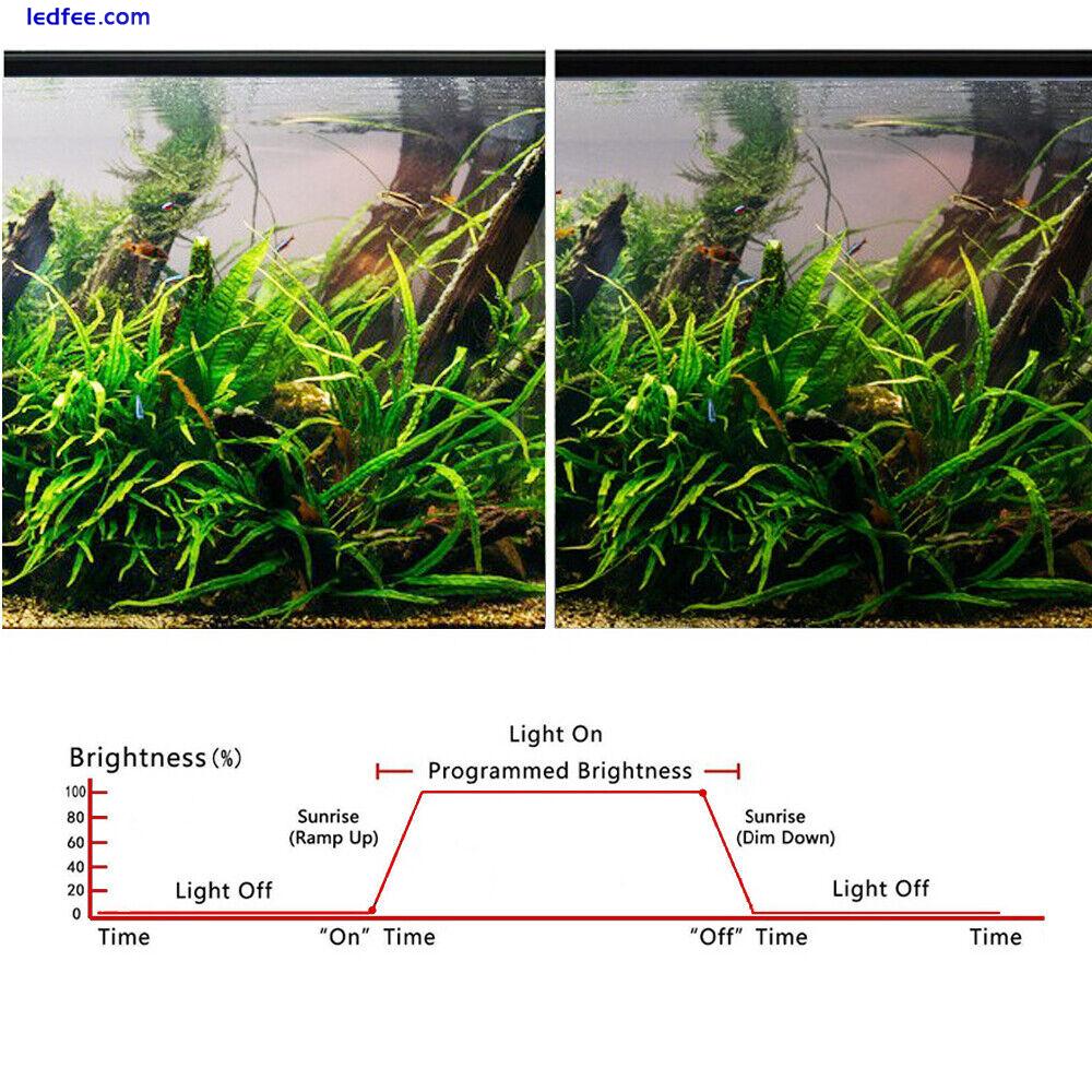 Aquatic Plant Light Dimmer LED Aquarium Timer Dimmer Controller Modulator Timer 1 