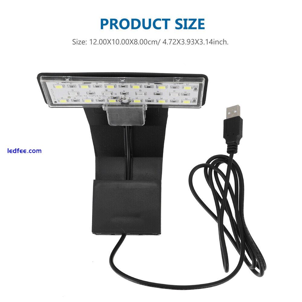 Clip- on LED Aquarium Lights Reef Tank Lights Fish Tank Lights LED Light Stand 0 