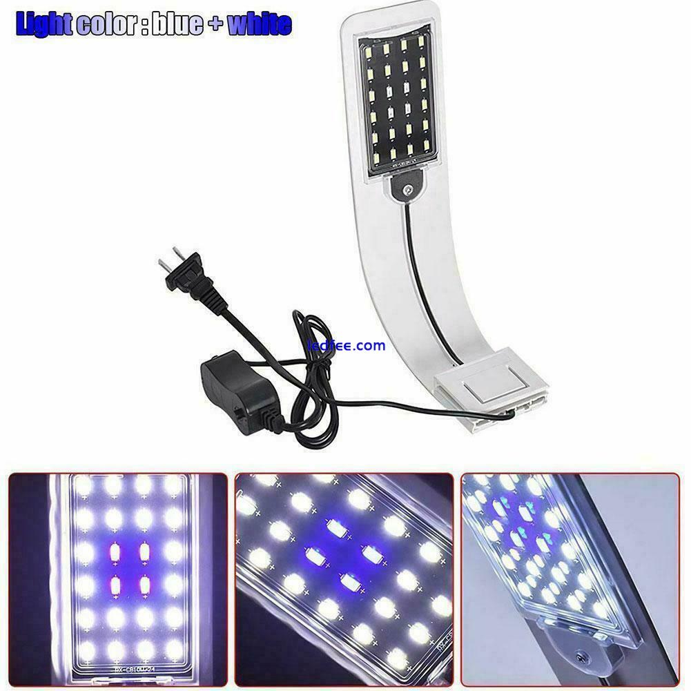 Aquarium LED Clip Lamp Waterproof Fish Tank Light Aquatic Lighting Grow T3Q1 4 