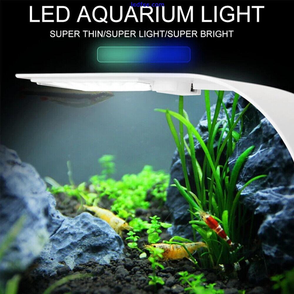 Schlank 24 LED 10W Aquarium Beleuchtung Pflanzen Wachsen Lampe Aquariumleuchte 1 