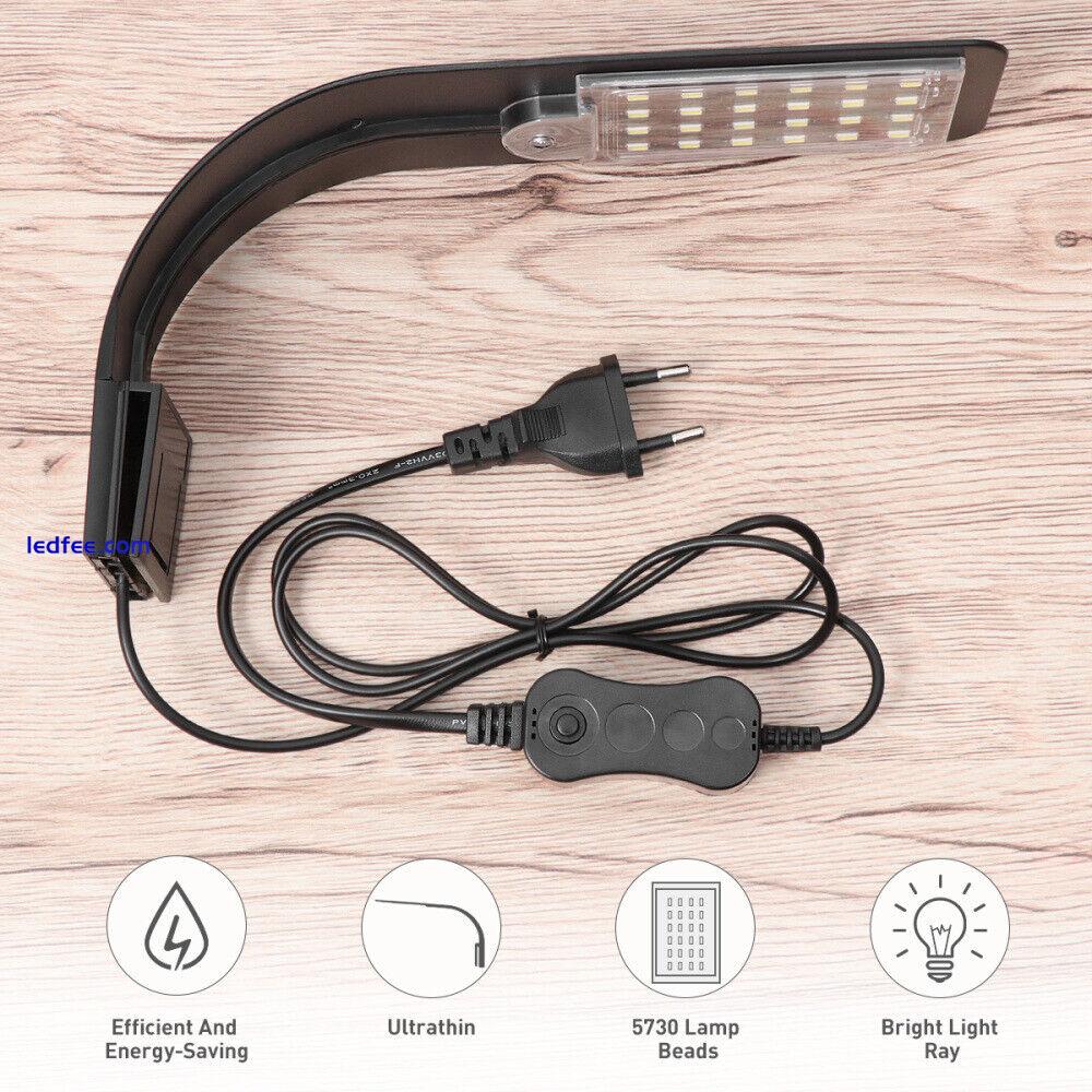 UEETEK LED Aquarium Light Plants Grow Lighting Creative Clip-on Lamp 3 