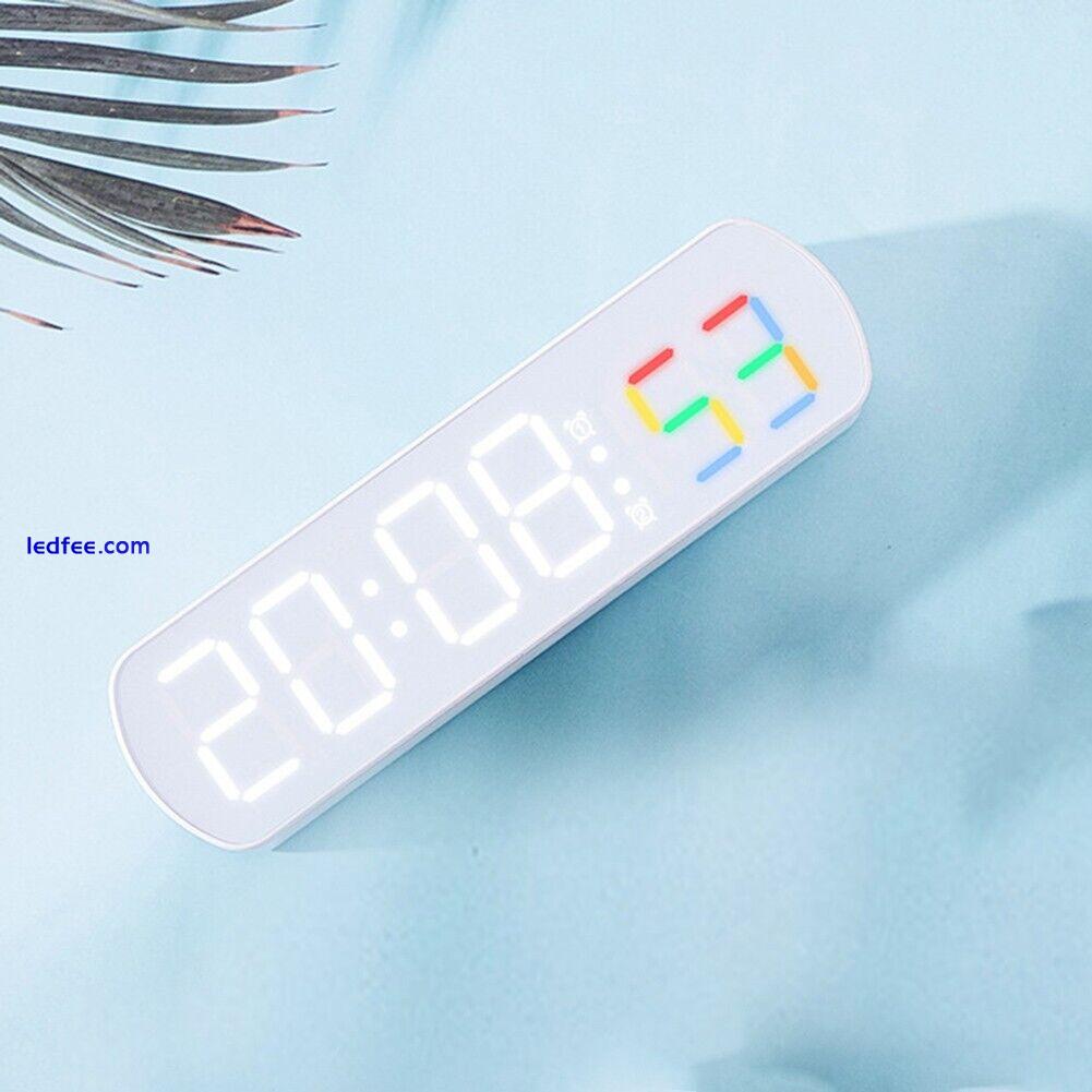 Countdown/Countdown LED Alarm Clock with Temperature and Humidity Recorder 3 