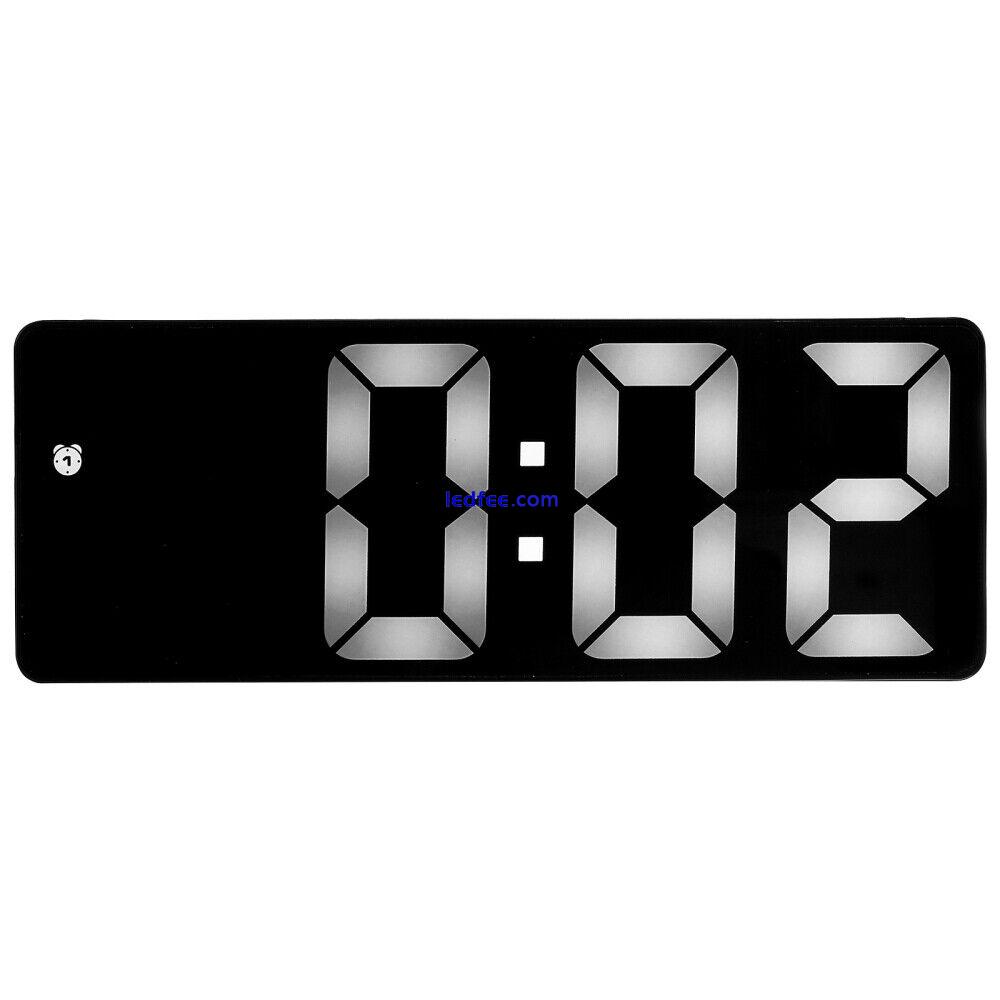  LED Electronic Alarm Clock Digital Decorations for Living Room The Time 0 