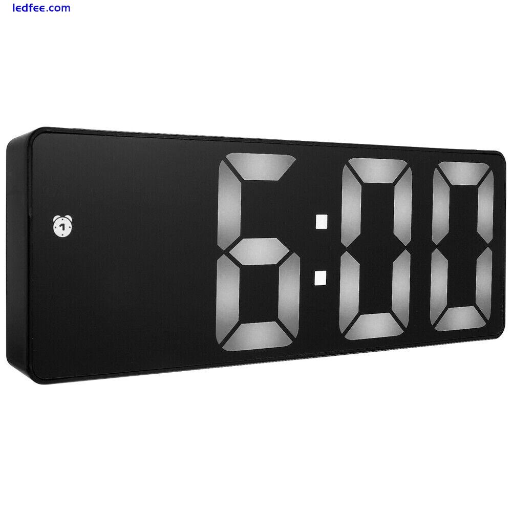  LED Electronic Alarm Clock Digital Decorations for Living Room The Time 4 