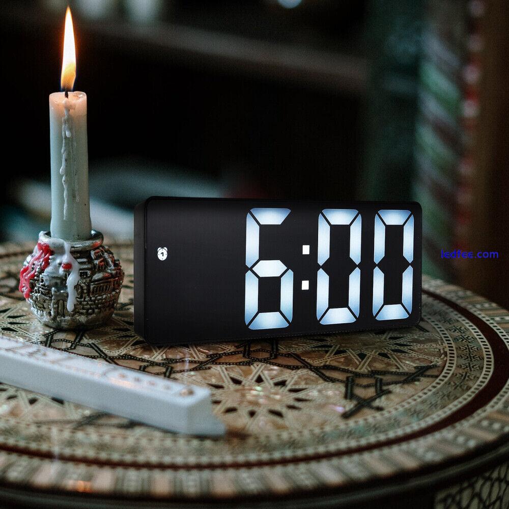  Electronic Components LED Alarm Clock Radio Clocks for Bedrooms 1 