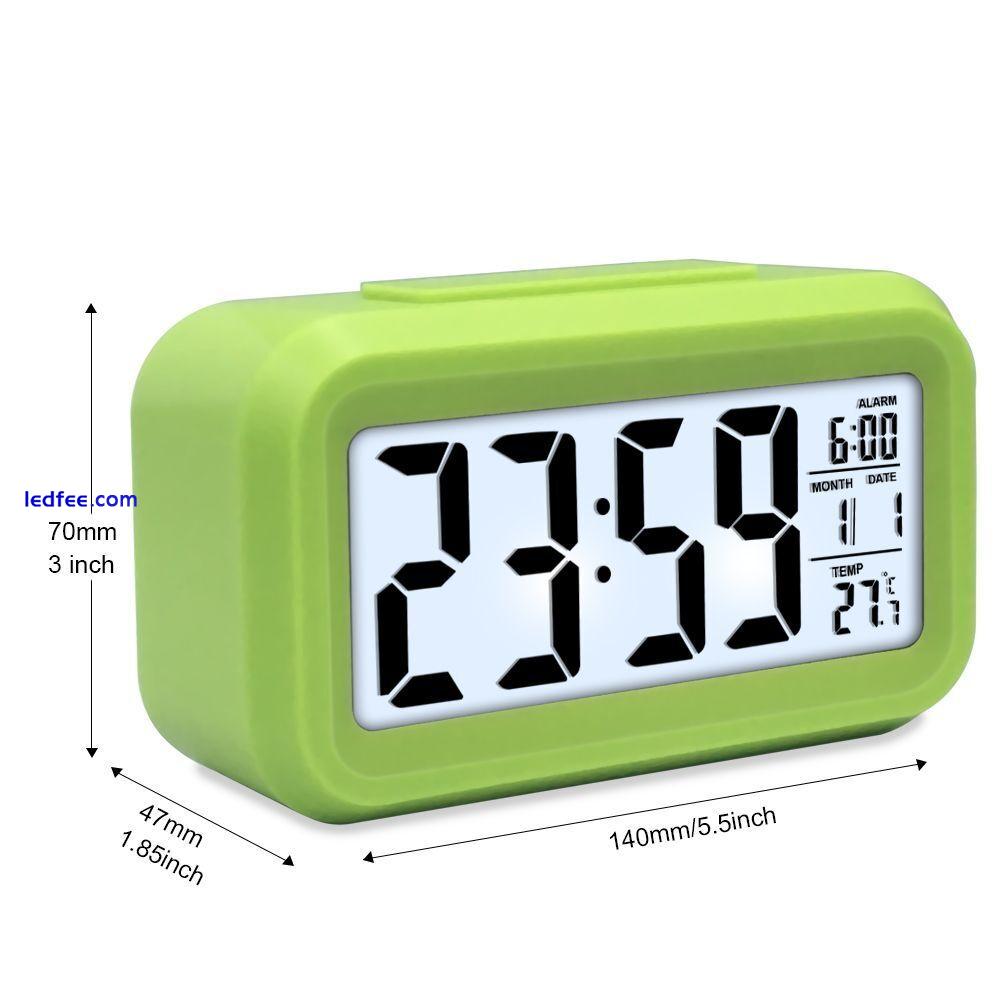 Calendar Nightlight Alarm Clock Number Clock Electronic Clock LED Digital 1 