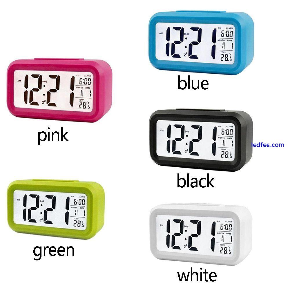 Calendar Nightlight Alarm Clock Number Clock Electronic Clock LED Digital 0 