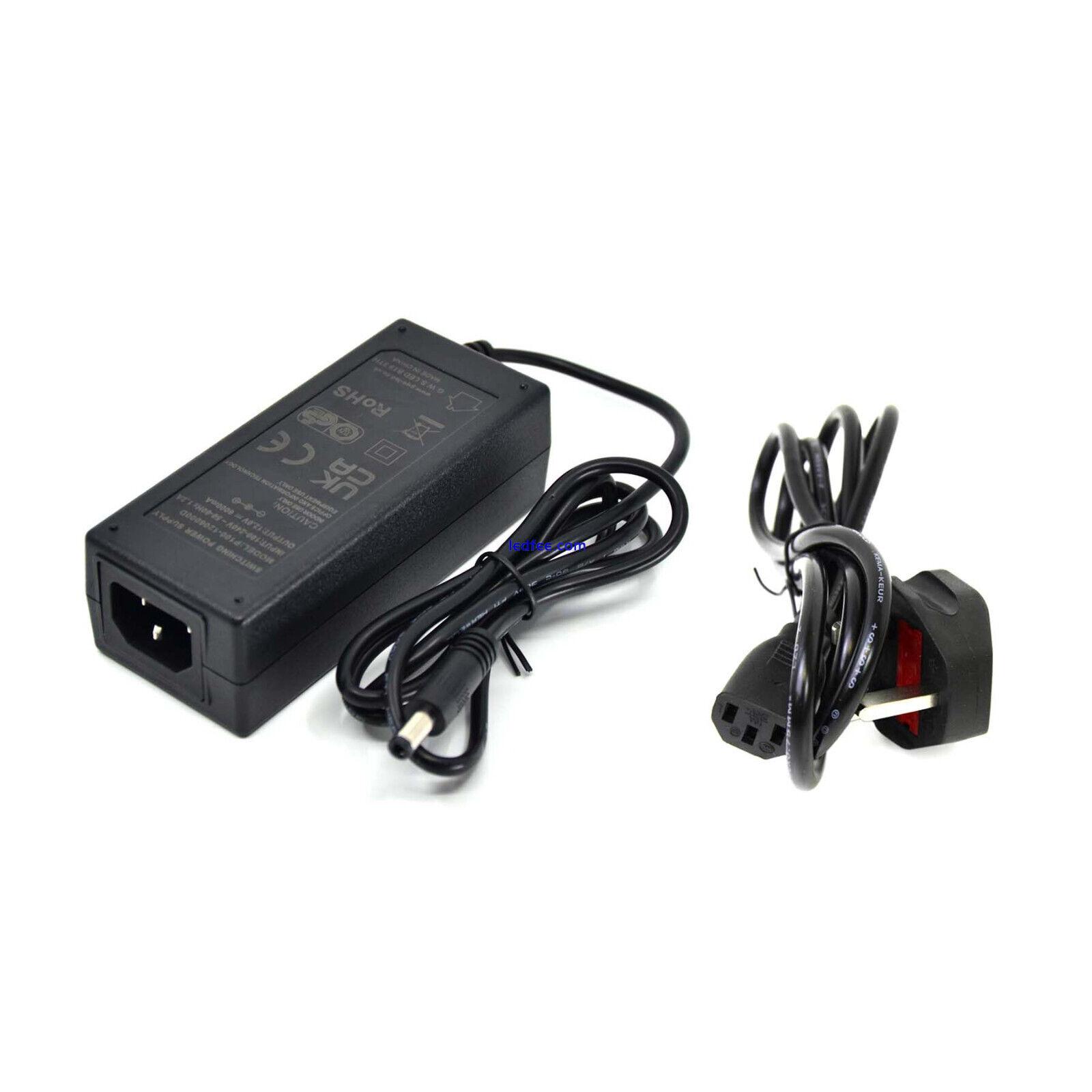 12V/24V 1A-10A 24W-120W Power Supply AC to DC Adapter For LED Strip Light/CCTV 2 