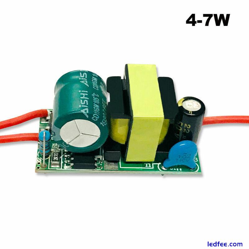 LED Driver 300mA adapter power supply 1-3W 4-7W 8-12W 25-36W Constant CurrentDIY 0 