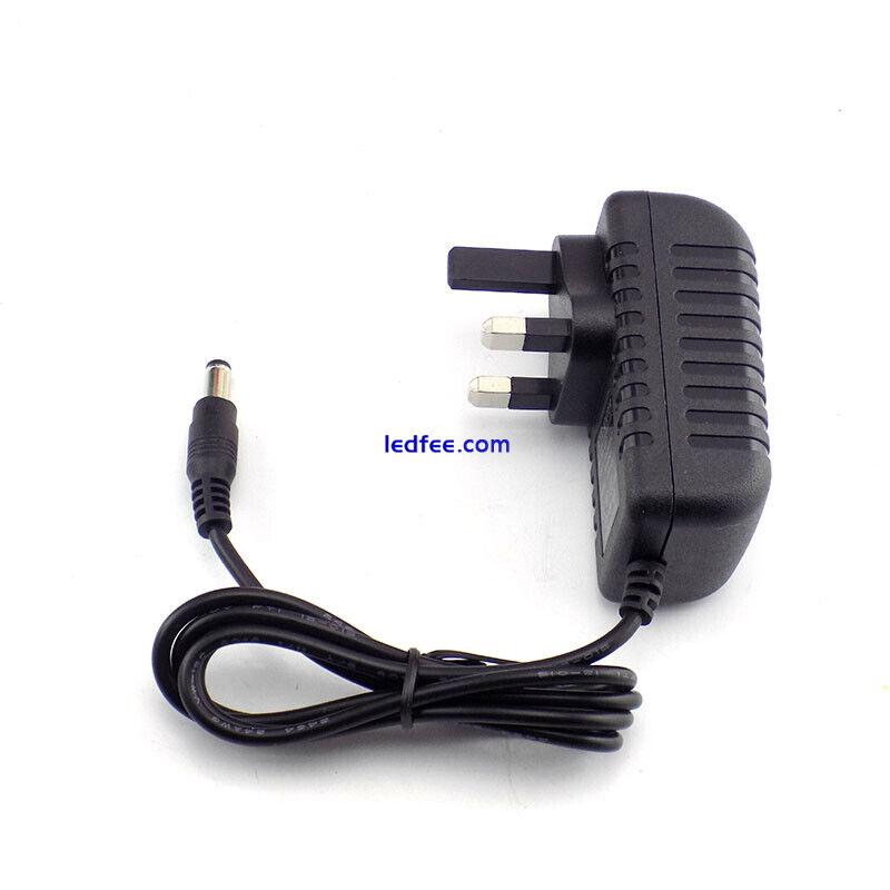 AC DC 12v 2000ma power supply adapter UK PLUG wall charger for led strip light 0 