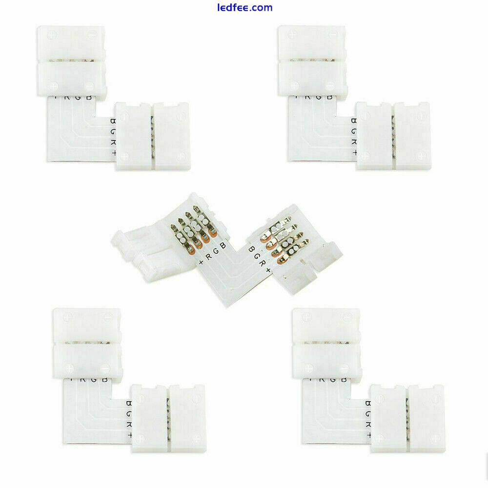 Connector Adapter Cable PCB Clip Solderless rgb cct 2/3/4/5/6pin LED Strip Light 2 